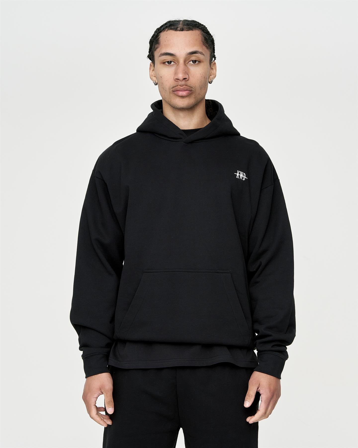 Mens Studio Butterfly Hoodie Black