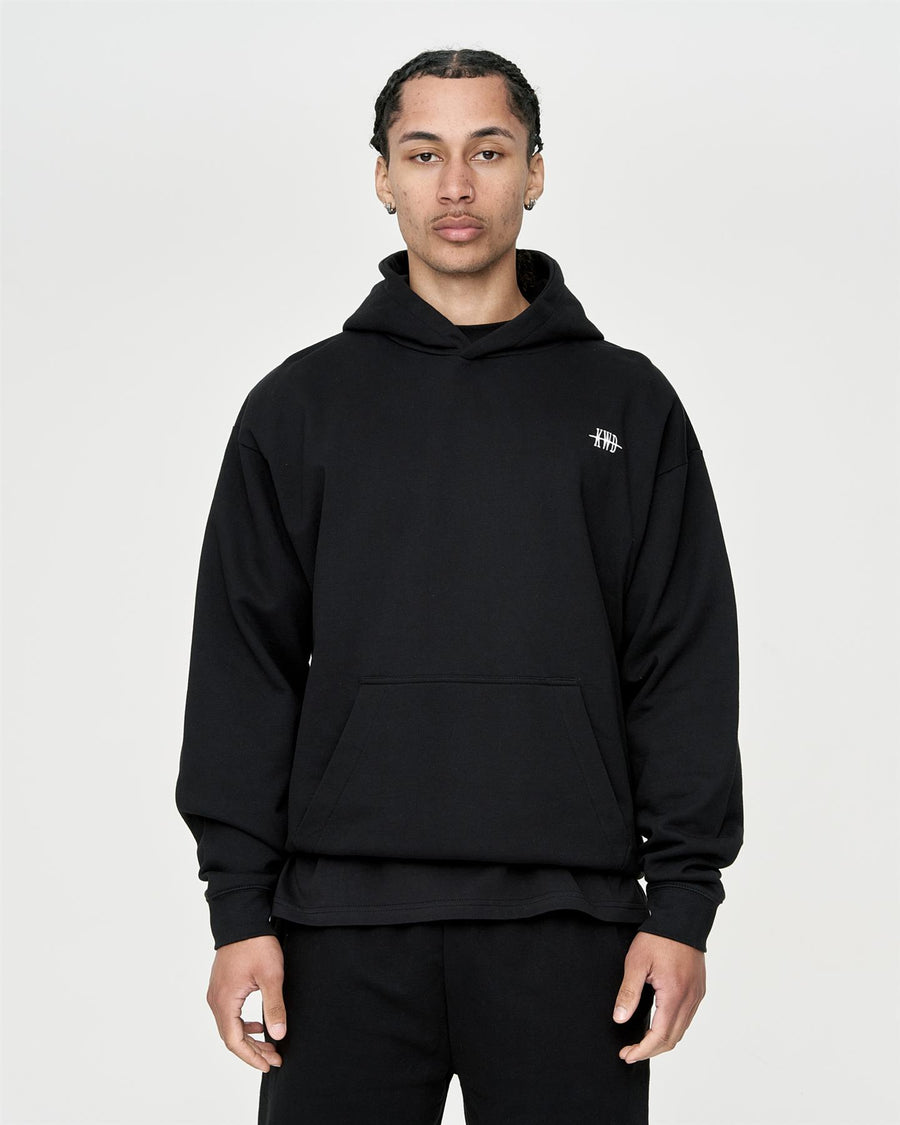 Mens Studio Butterfly Hoodie Black