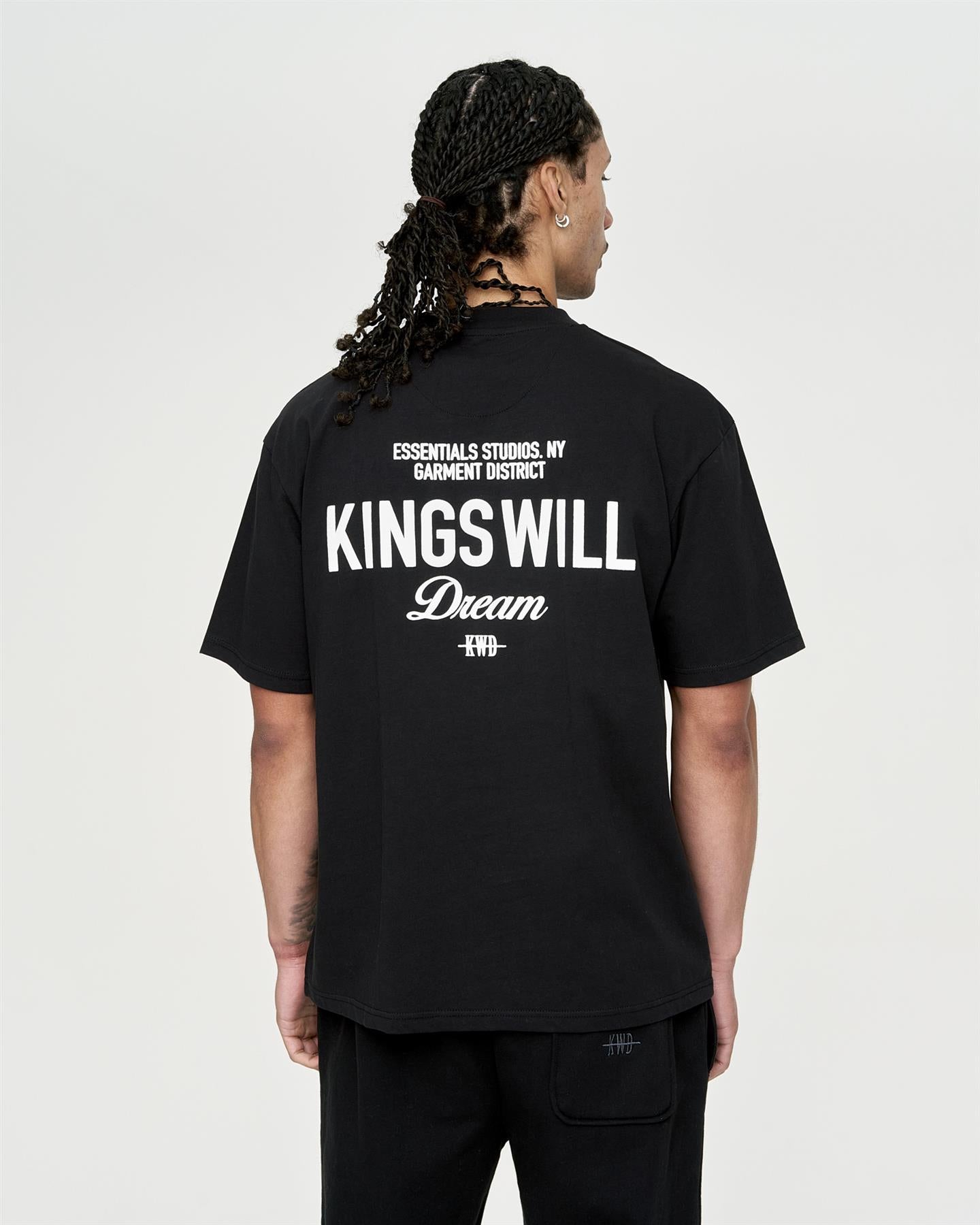 Mens Studio Garment District T-Shirt Black