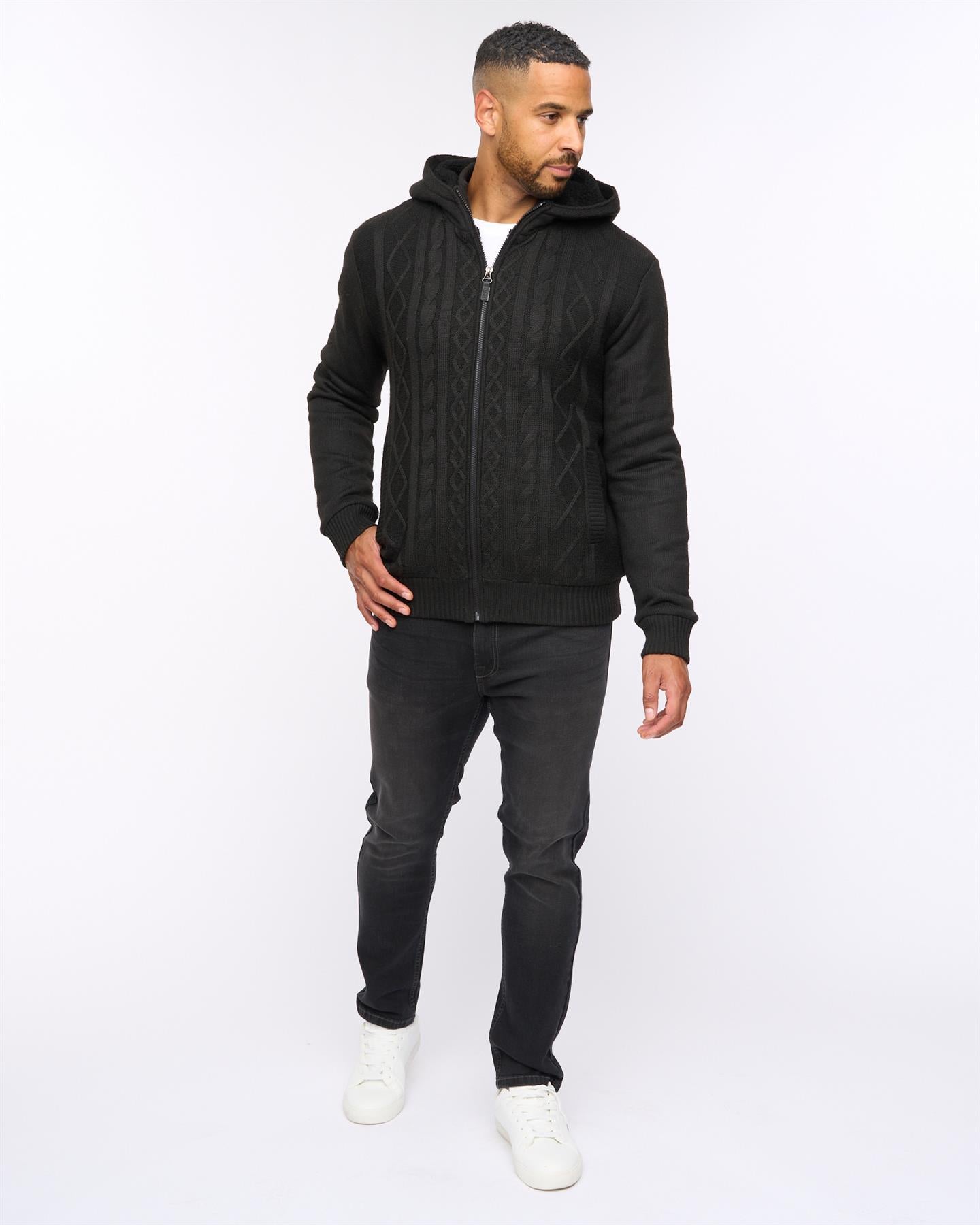 Mens Tonbridge Cardigan Black