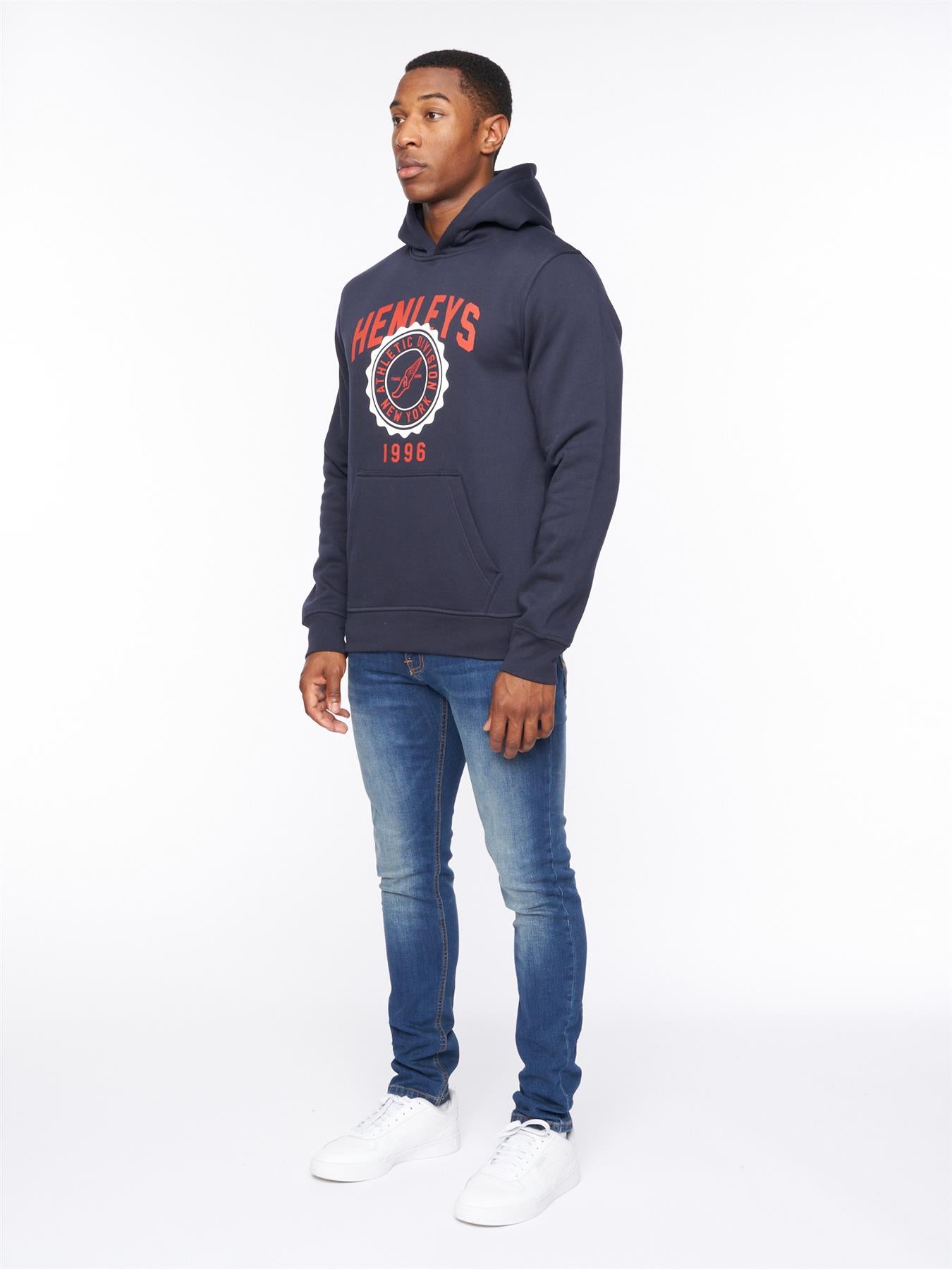 Mens Tipton Hoodie Navy
