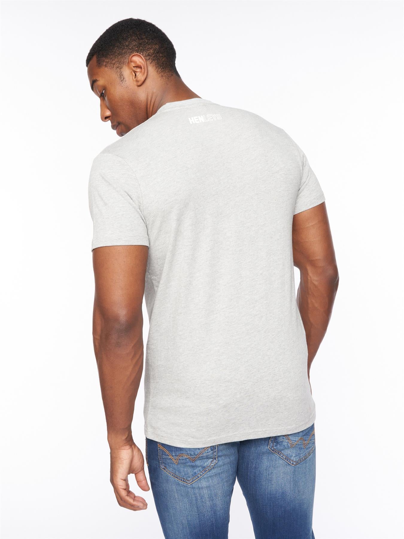 Mens Melvern T-Shirt Grey Marl