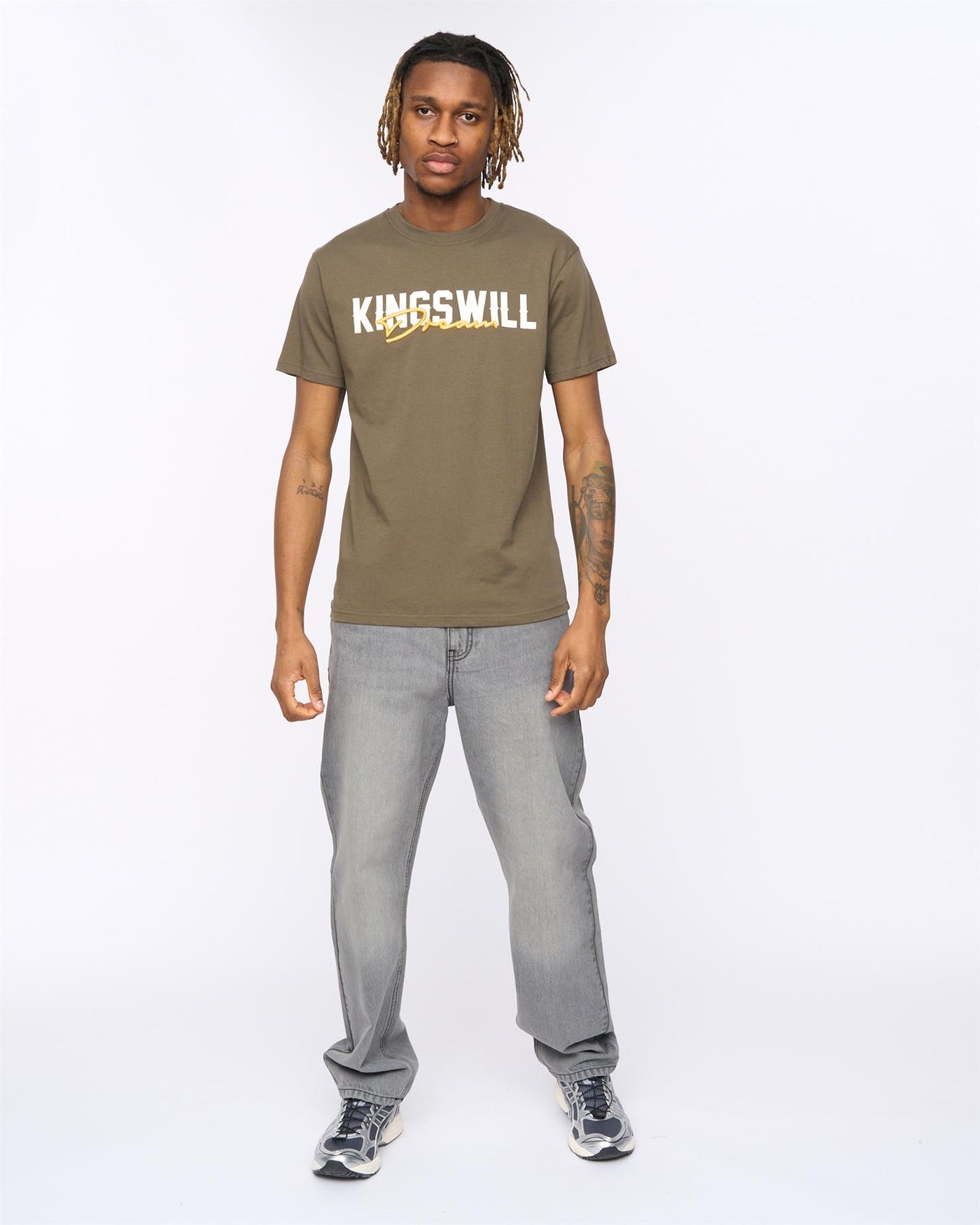 Mens Bilkie T-Shirt Olive