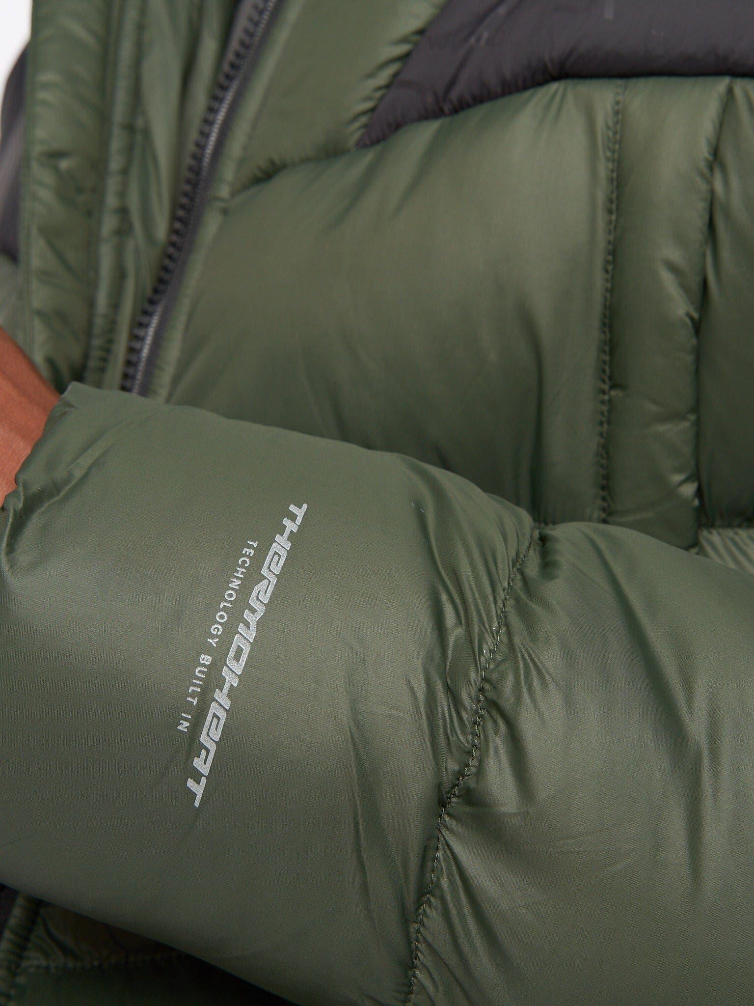 Raymax Padded Jacket Dark Olive