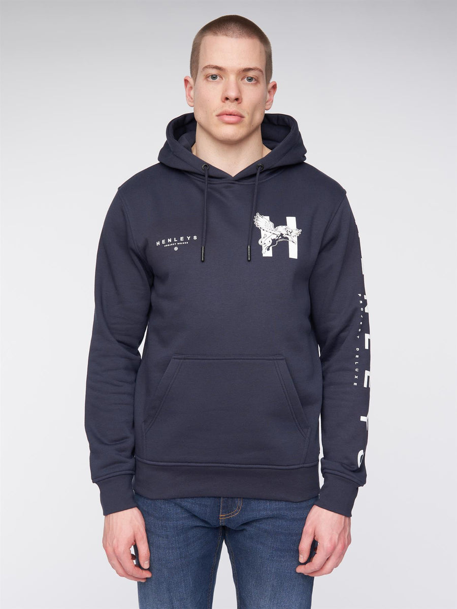 Mens Kilhen Hoodie Navy