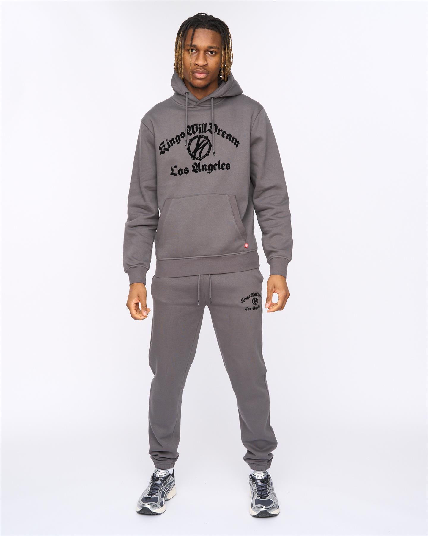 Mens Gothically Hoodie Asphalt