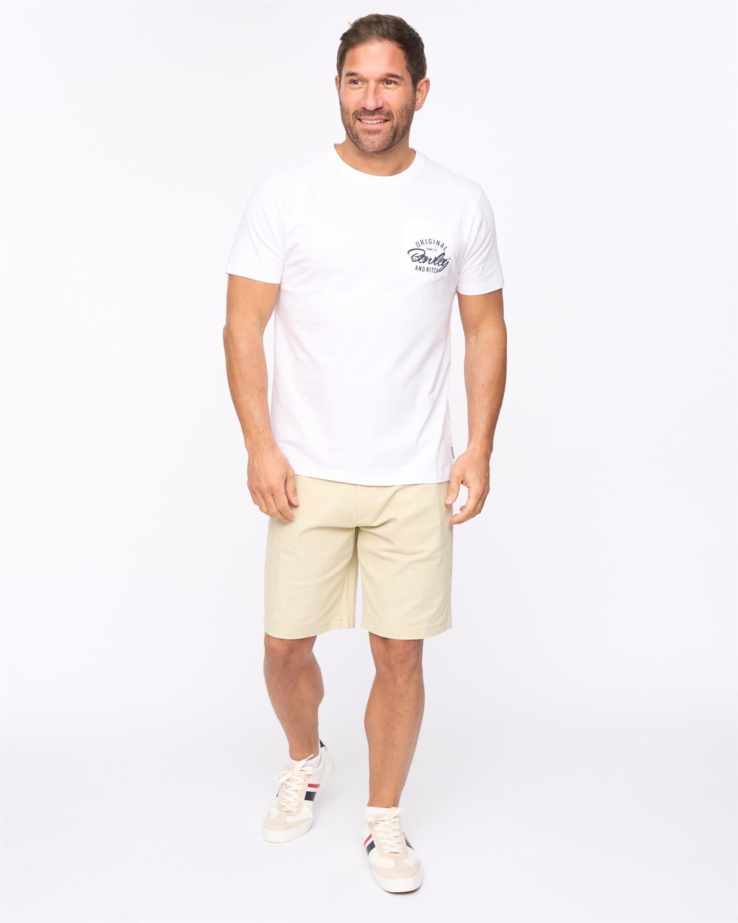 Mens Milestan T-Shirt White
