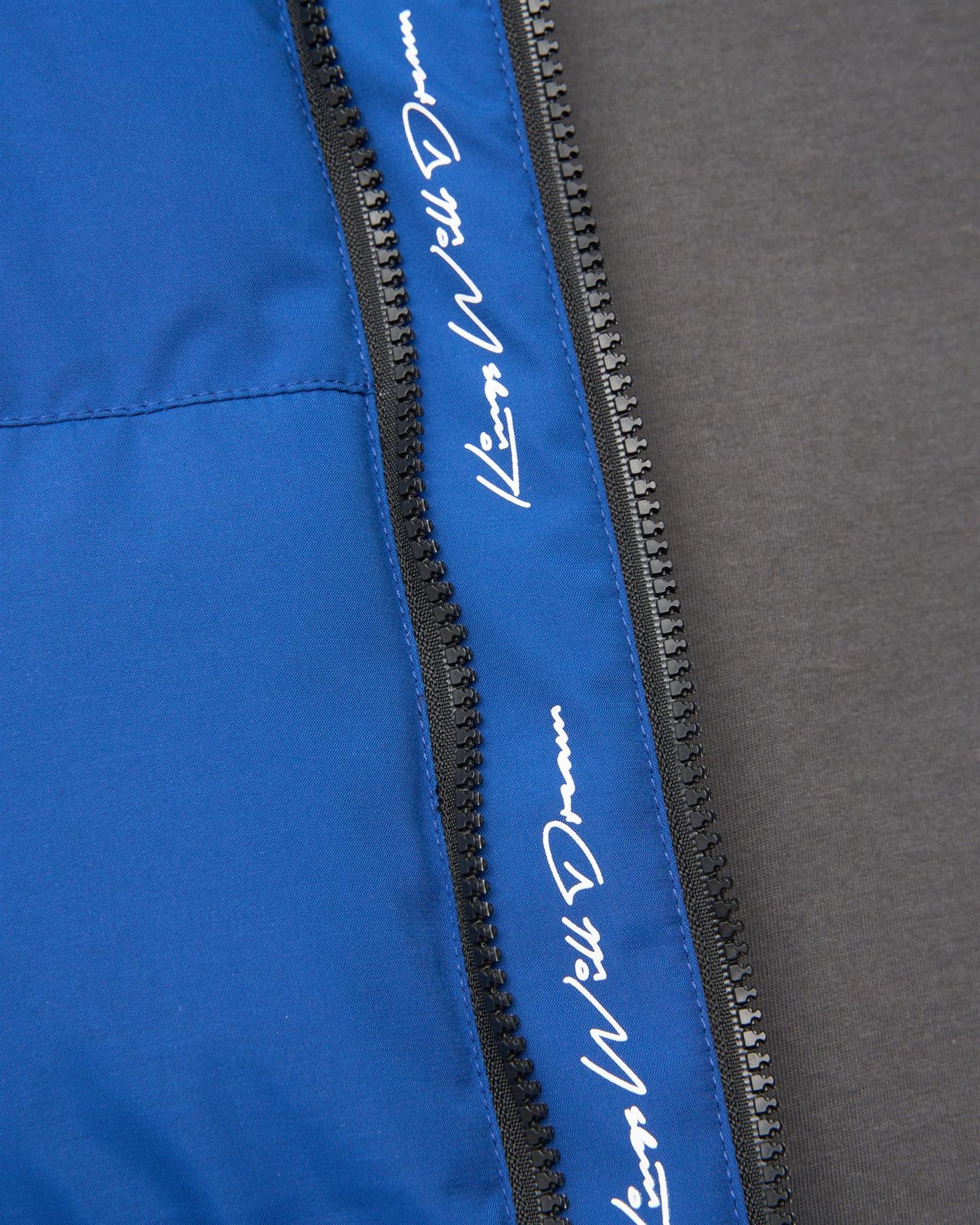 Mens Nahjo Puffer Jacket Blue