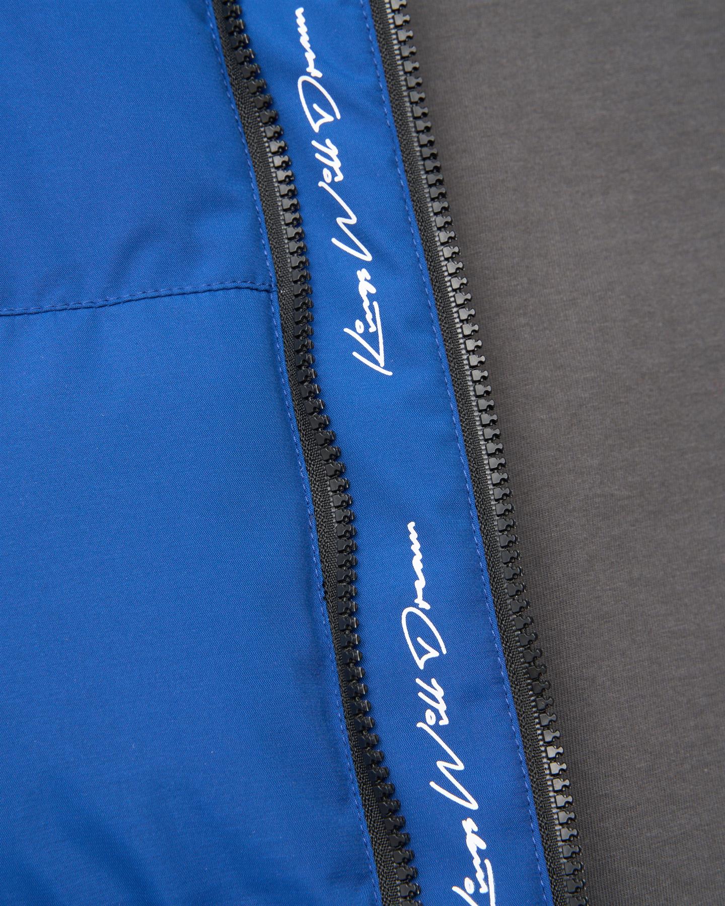 Mens Nahjo Puffer Jacket Blue