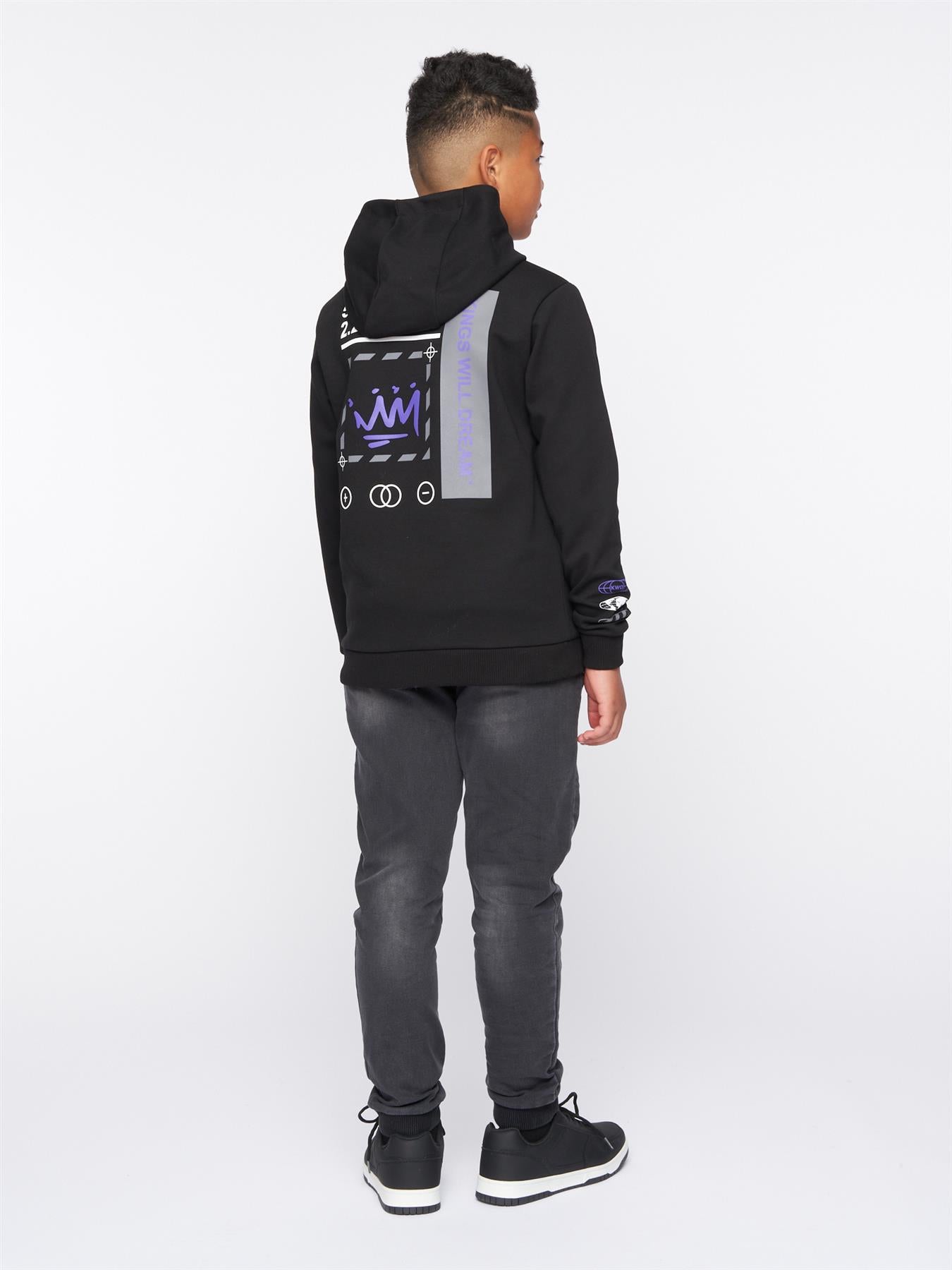 Beaumor 2.0 Hood Jet Black / Purple