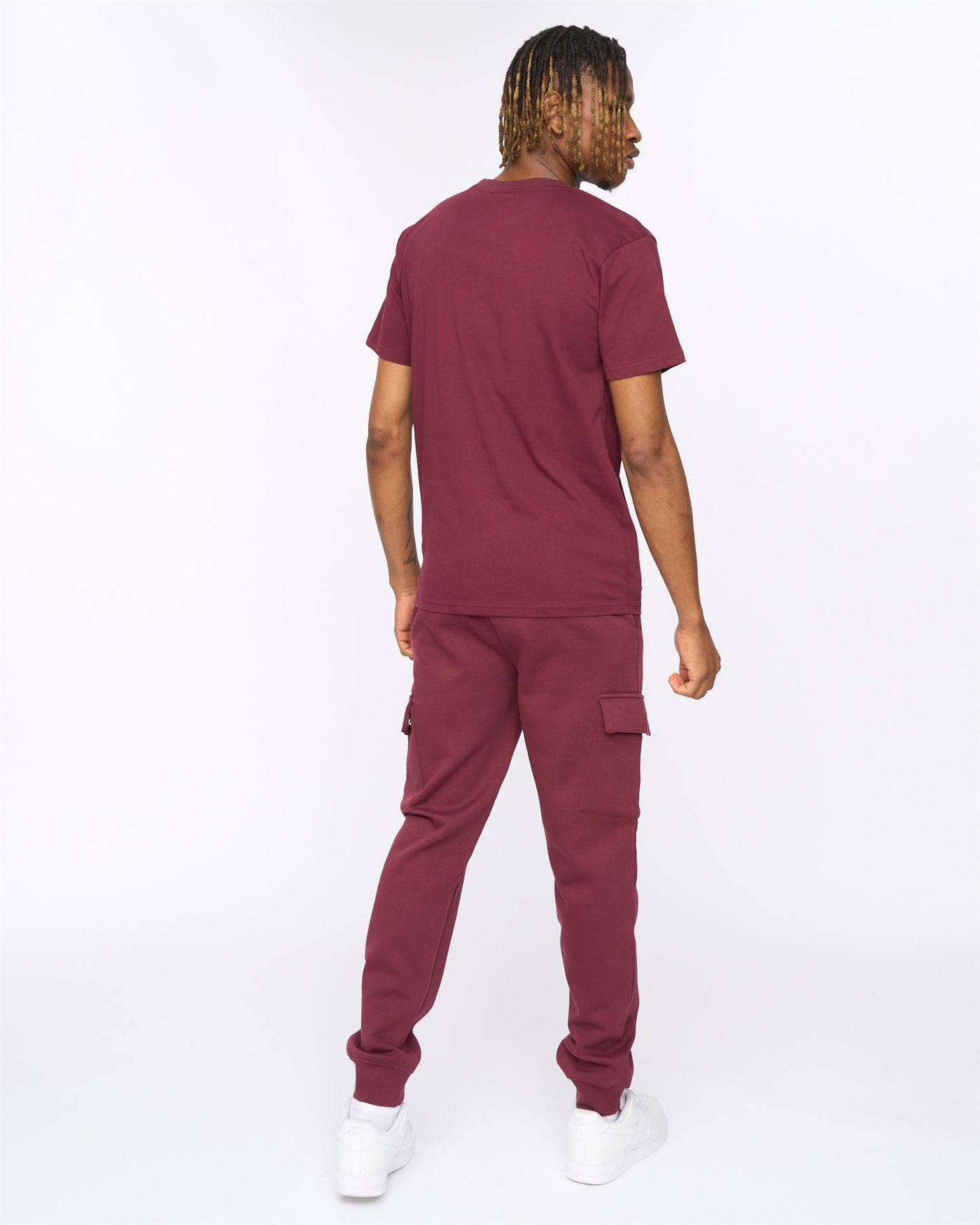 Mens Crosby T-Shirt Burgundy