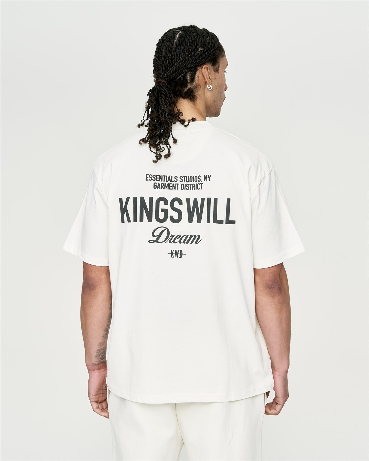 Mens Studio Garment District T-Shirt White