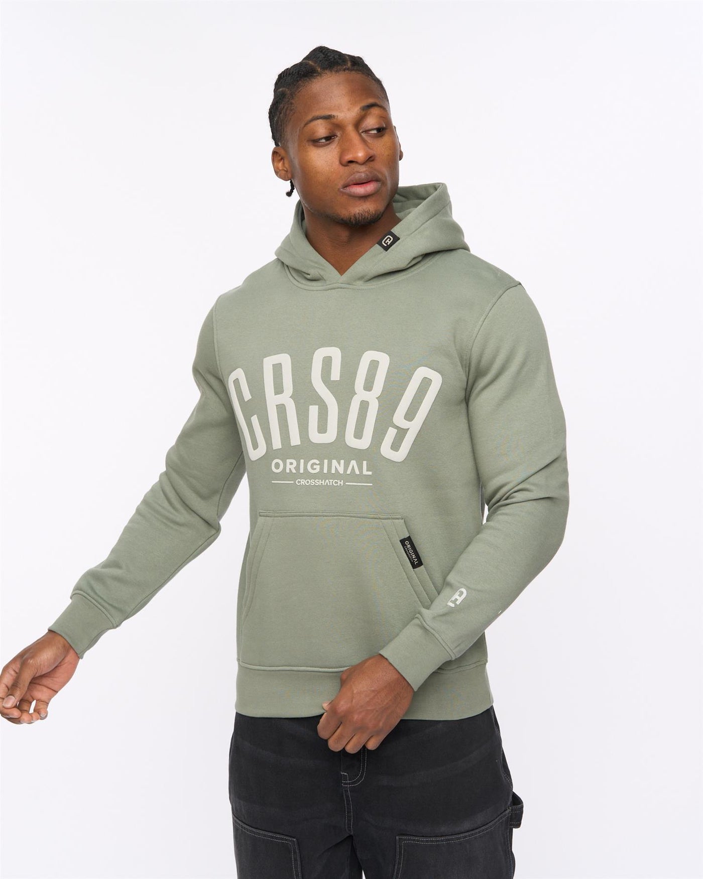 Mens Hallfell Hoodie Olive