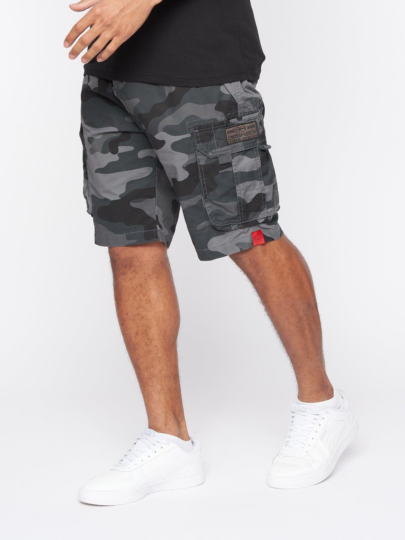 Watchford Shorts Charcoal Camo