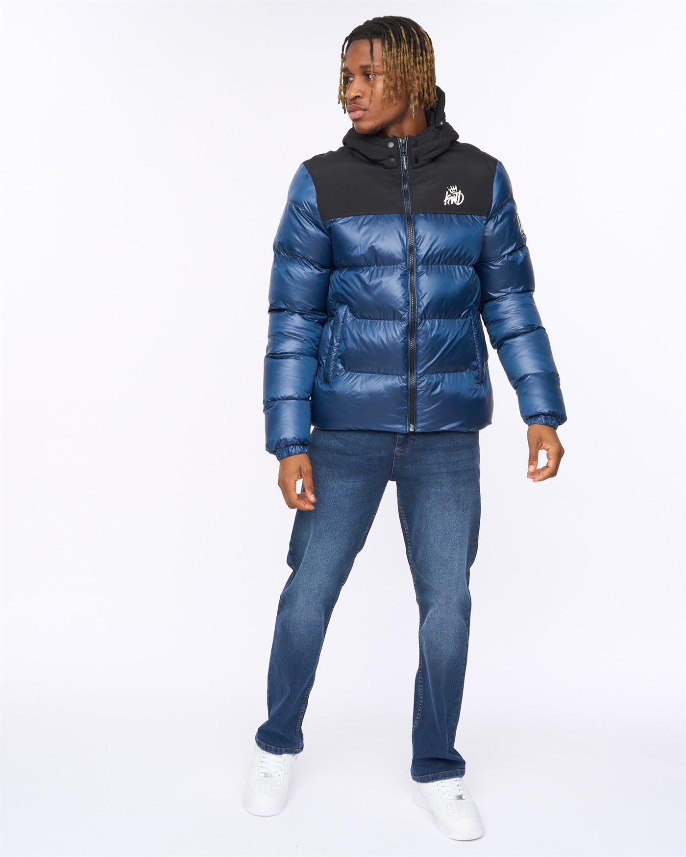 Mens Summs Puffer Jacket Teal