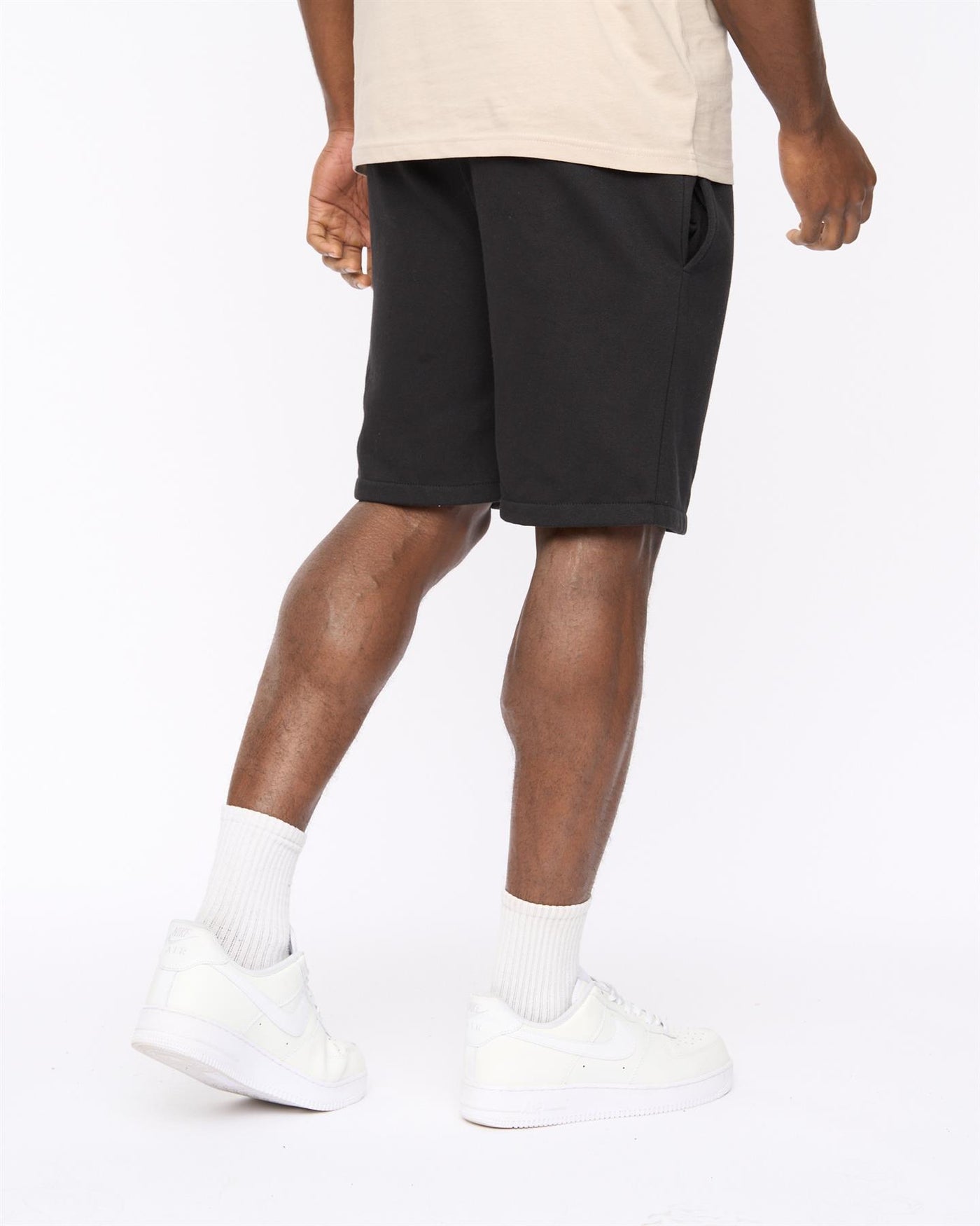 Mens Bardon Jog Shorts Black