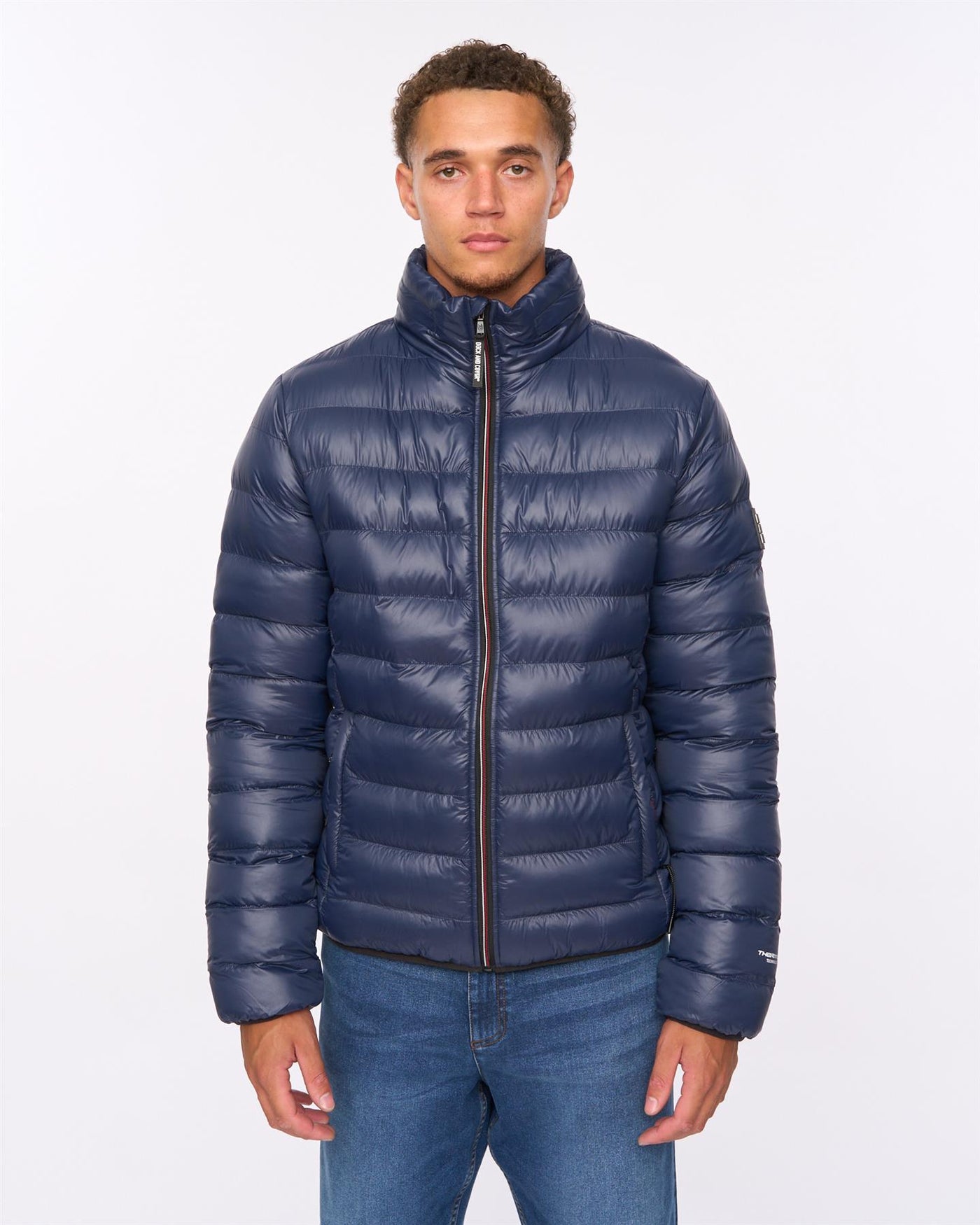 Mens Shemmy Two Quilted Jacket Navy