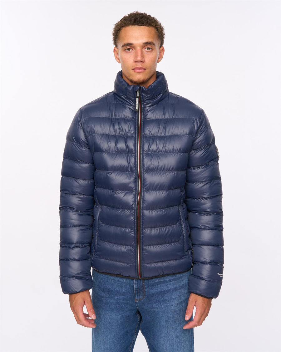 Mens Shemmy Two Quilted Jacket Navy