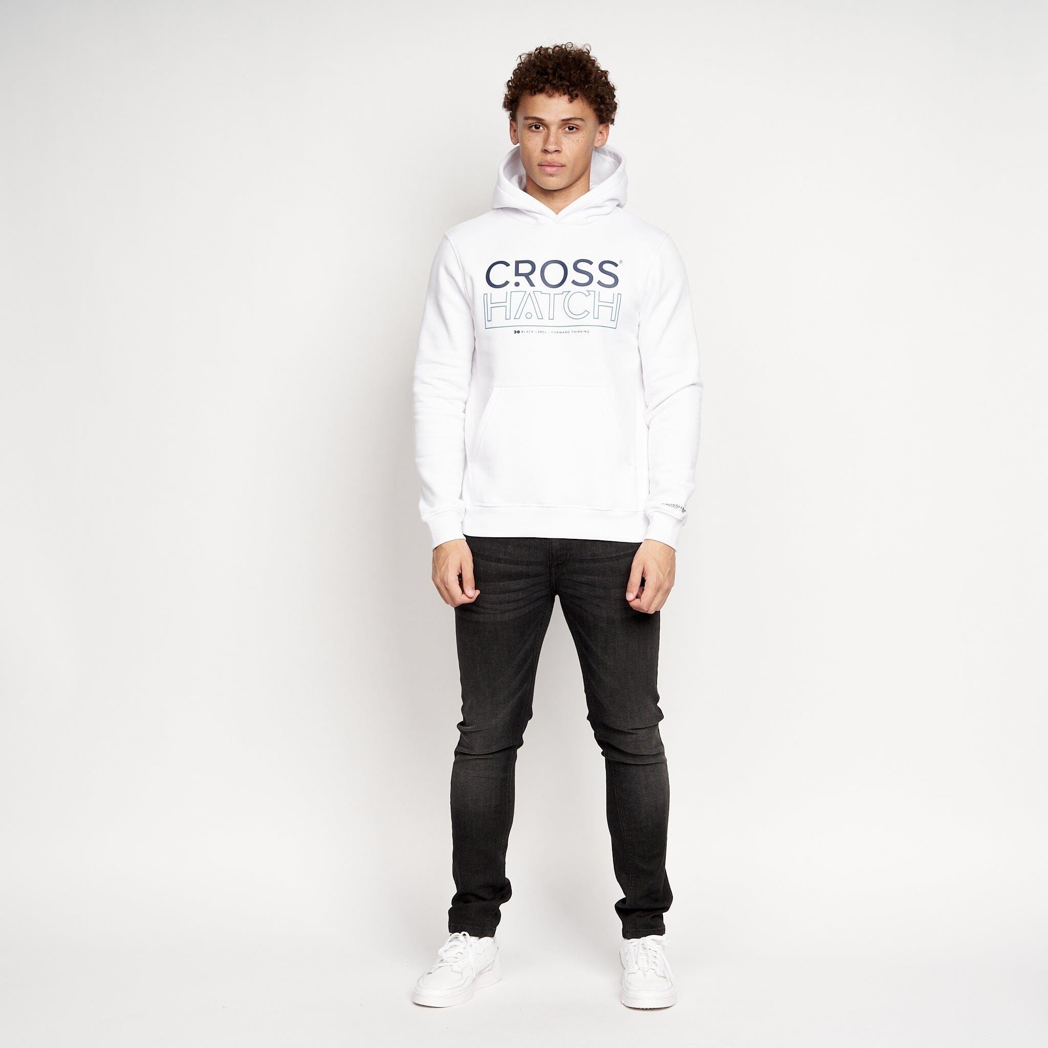 Mens Hensal Hoodie 2pk Navy/White
