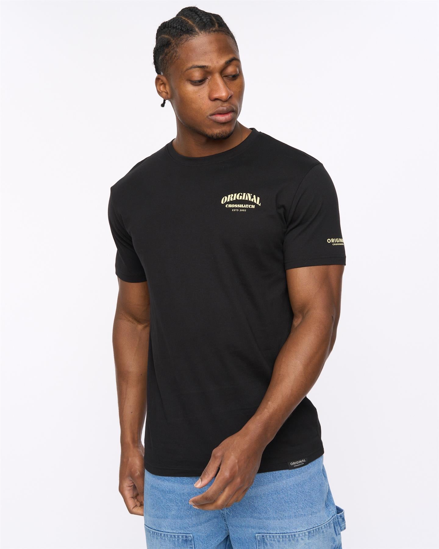 Mens Labstock T-Shirt Black