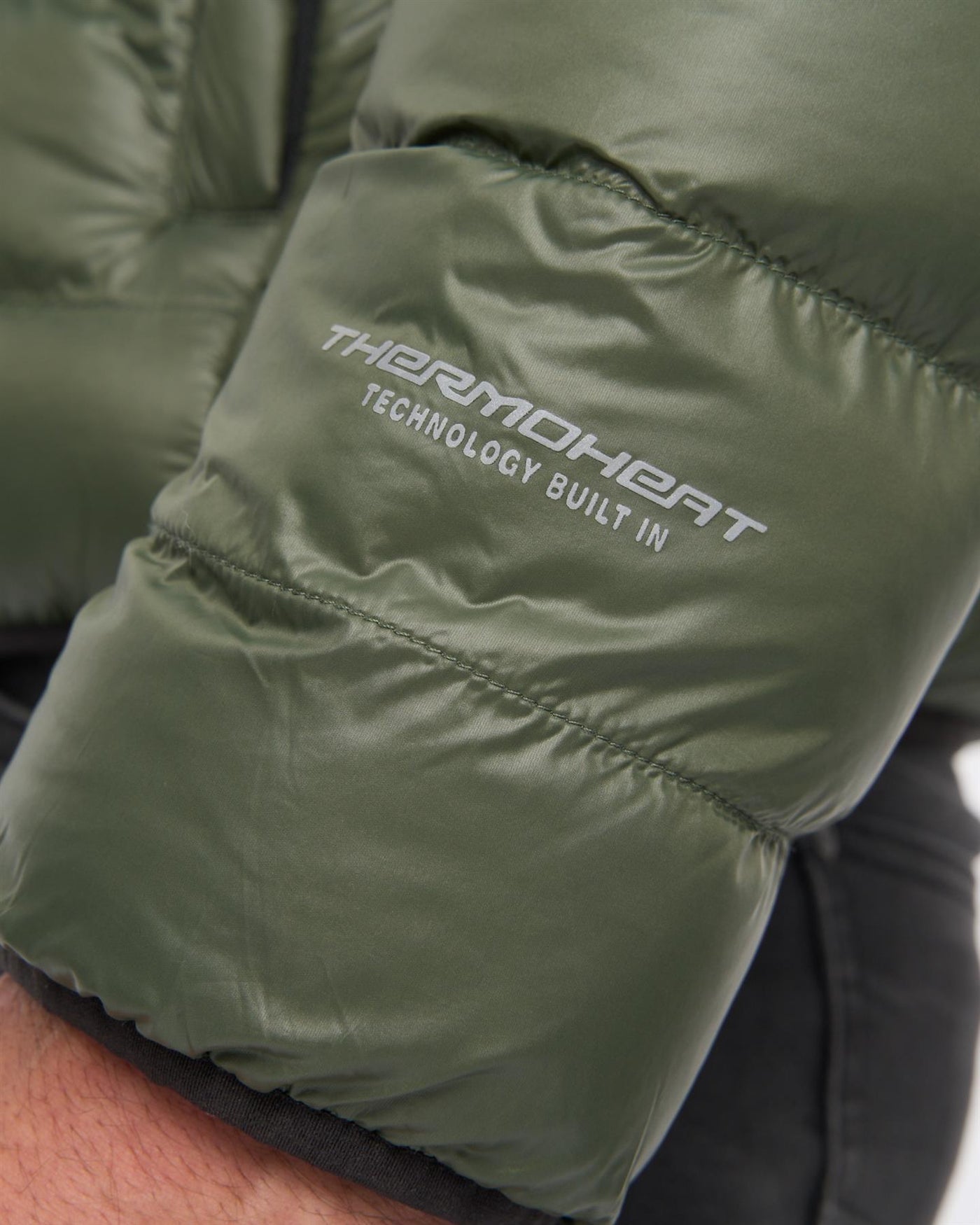 Mens Shemmy Two Quilted Jacket Dark Olive