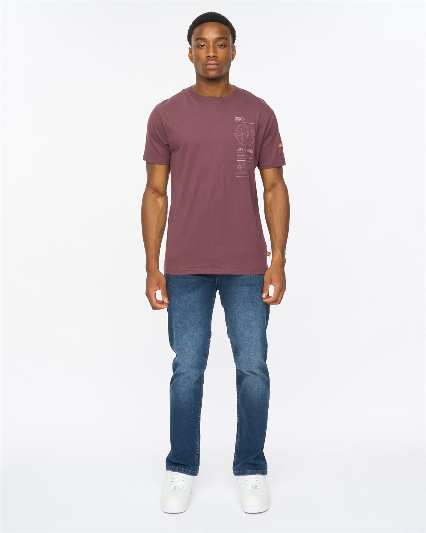 Mens Ashland T-Shirt Raisin