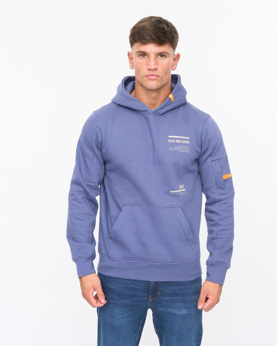Mens Ambridge Hoodie Denim Blue