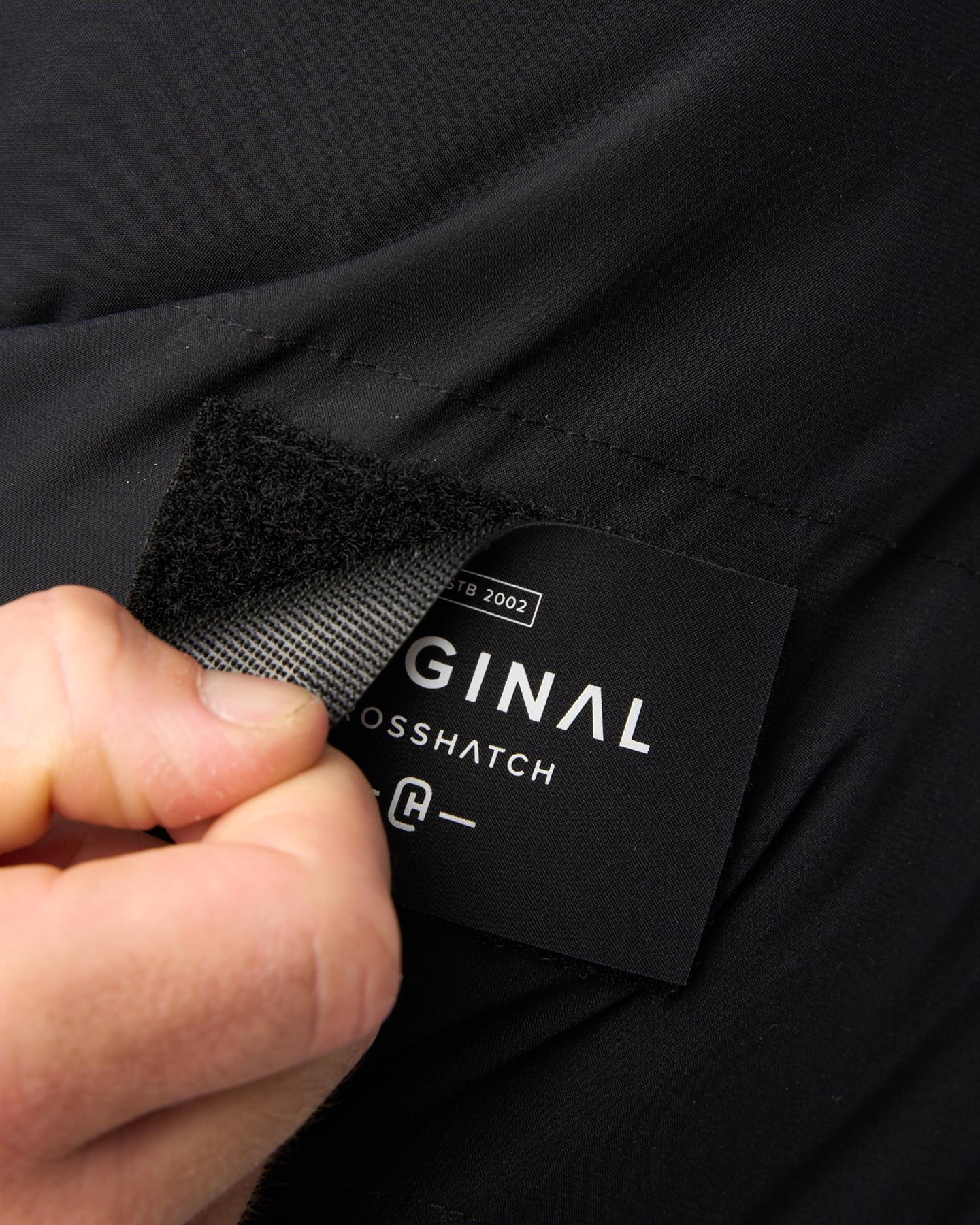 Mens Kampleys Embossed Jacket Black