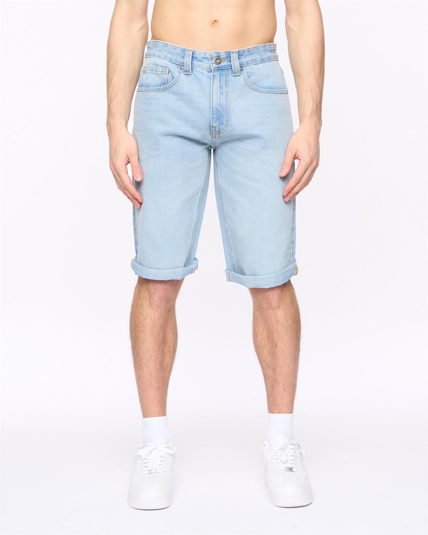 Mens Tillforth Denim Shorts Lightwash