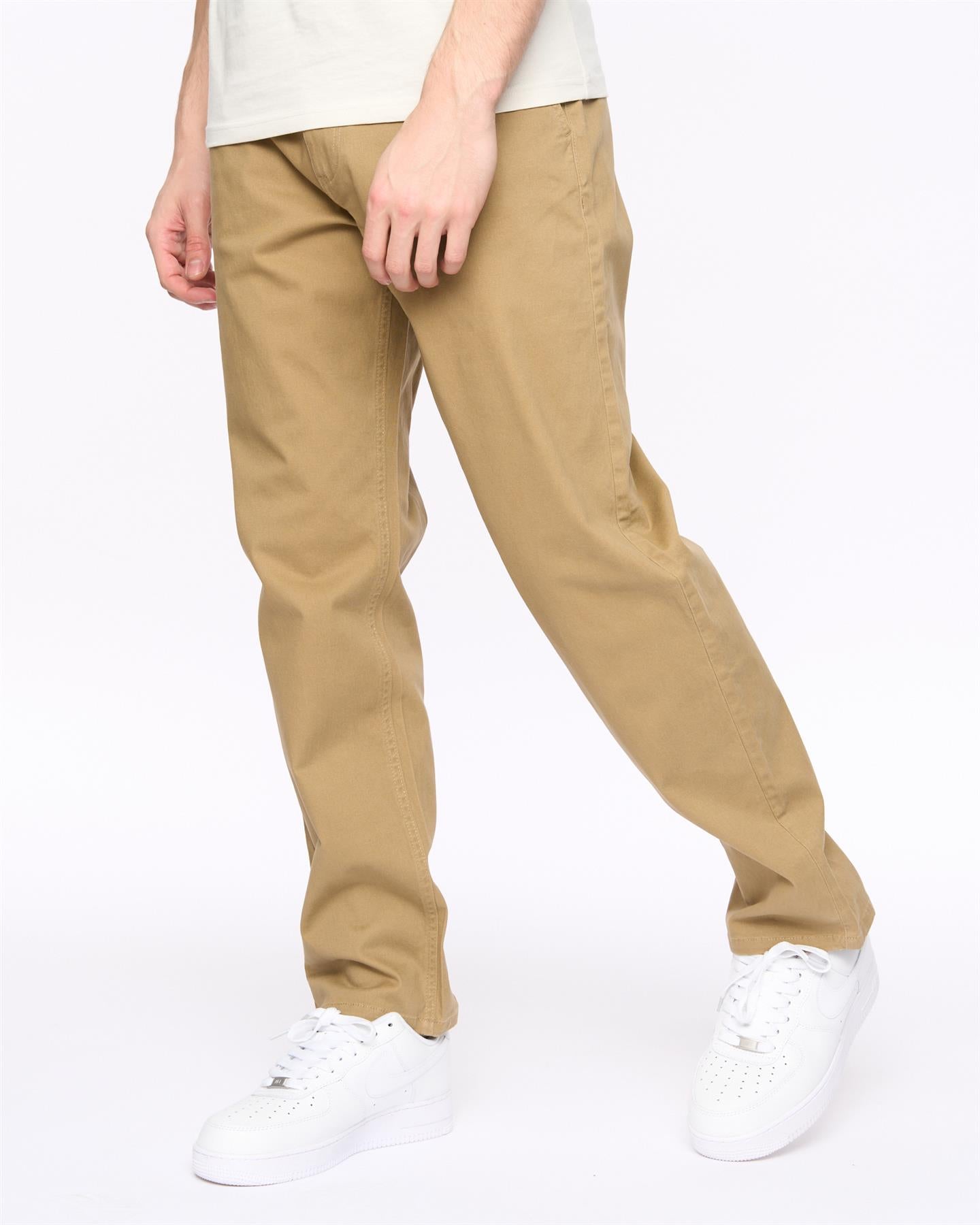 Mens Chalford Baggy Chinos Biscuit