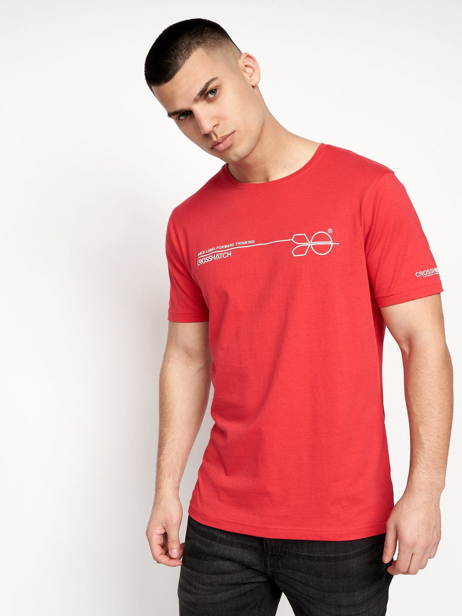 Baxley T-Shirt 2pk Red/Black