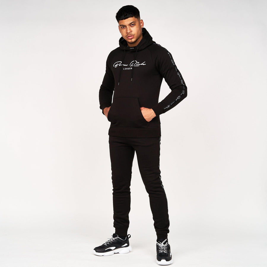 Born Rich Mens Dorigo Hoodie Black