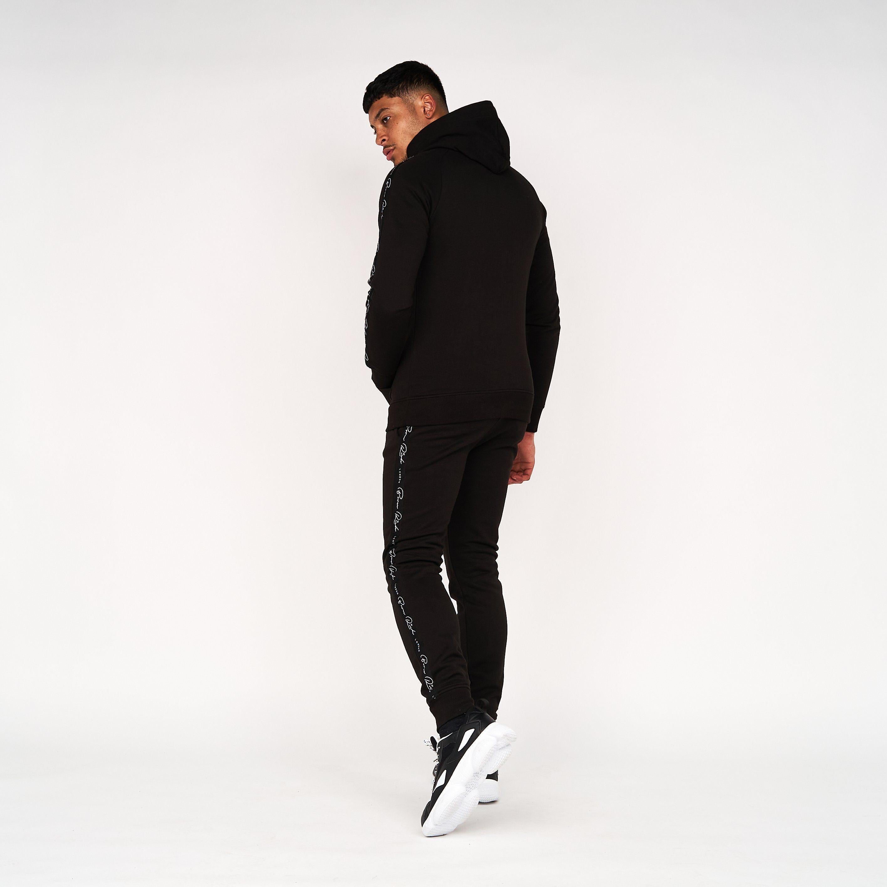 Born Rich Mens Dorigo Hoodie Black