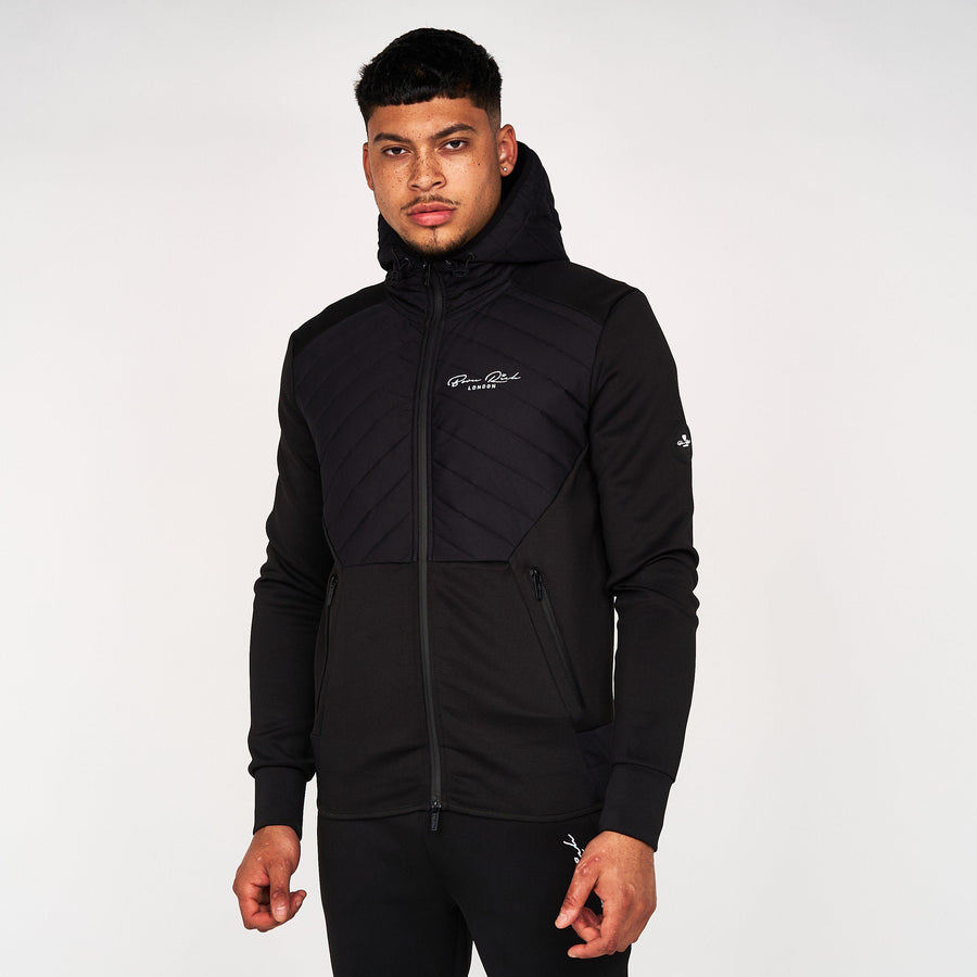 Born Rich Mens Agosto Jacket Black