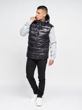 Karnos Hooded Gilet Black