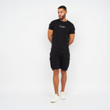 Aurelio Cargo Shorts Black