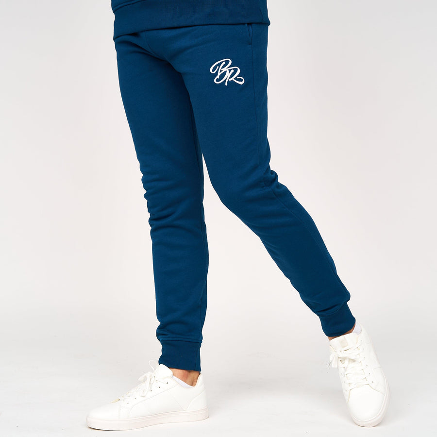 Born Rich Mens Fontaine Joggers Sky Captain