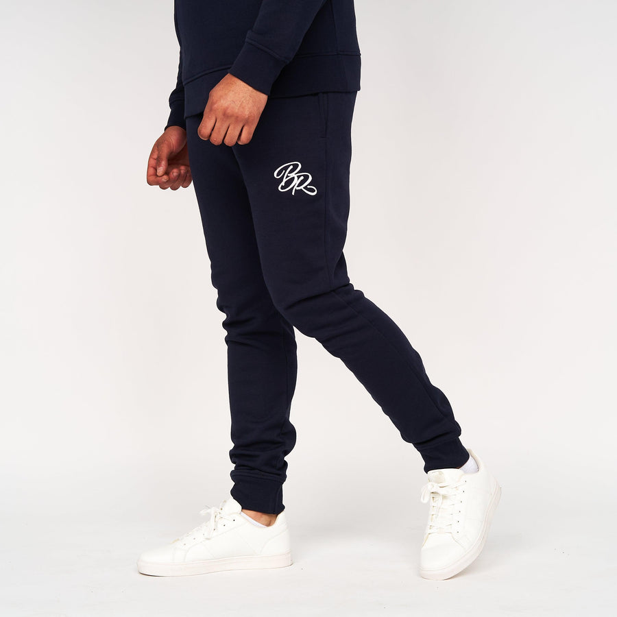 Born Rich Mens Fontaine Joggers Navy