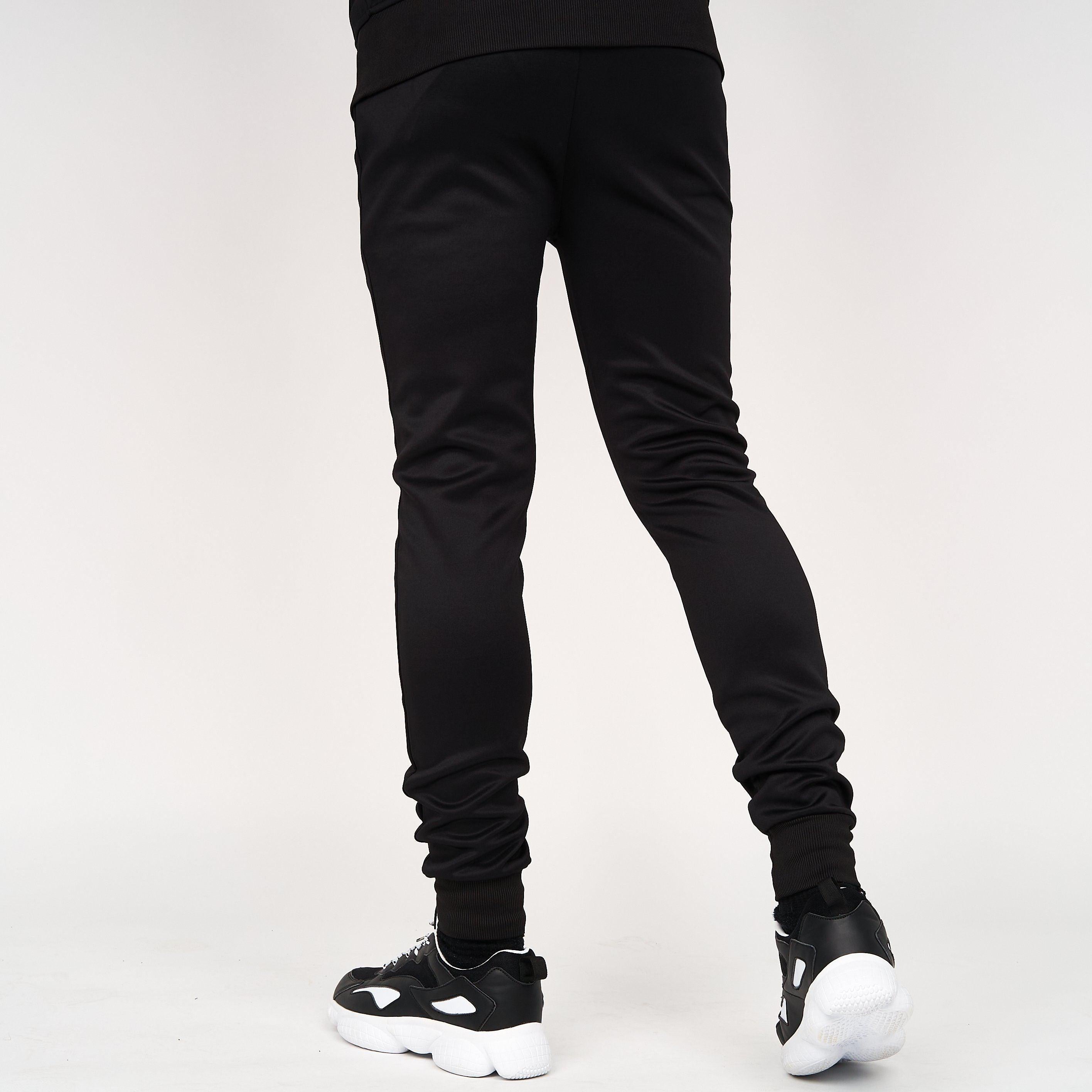 Born Rich Mens Foletti Trackpants Black