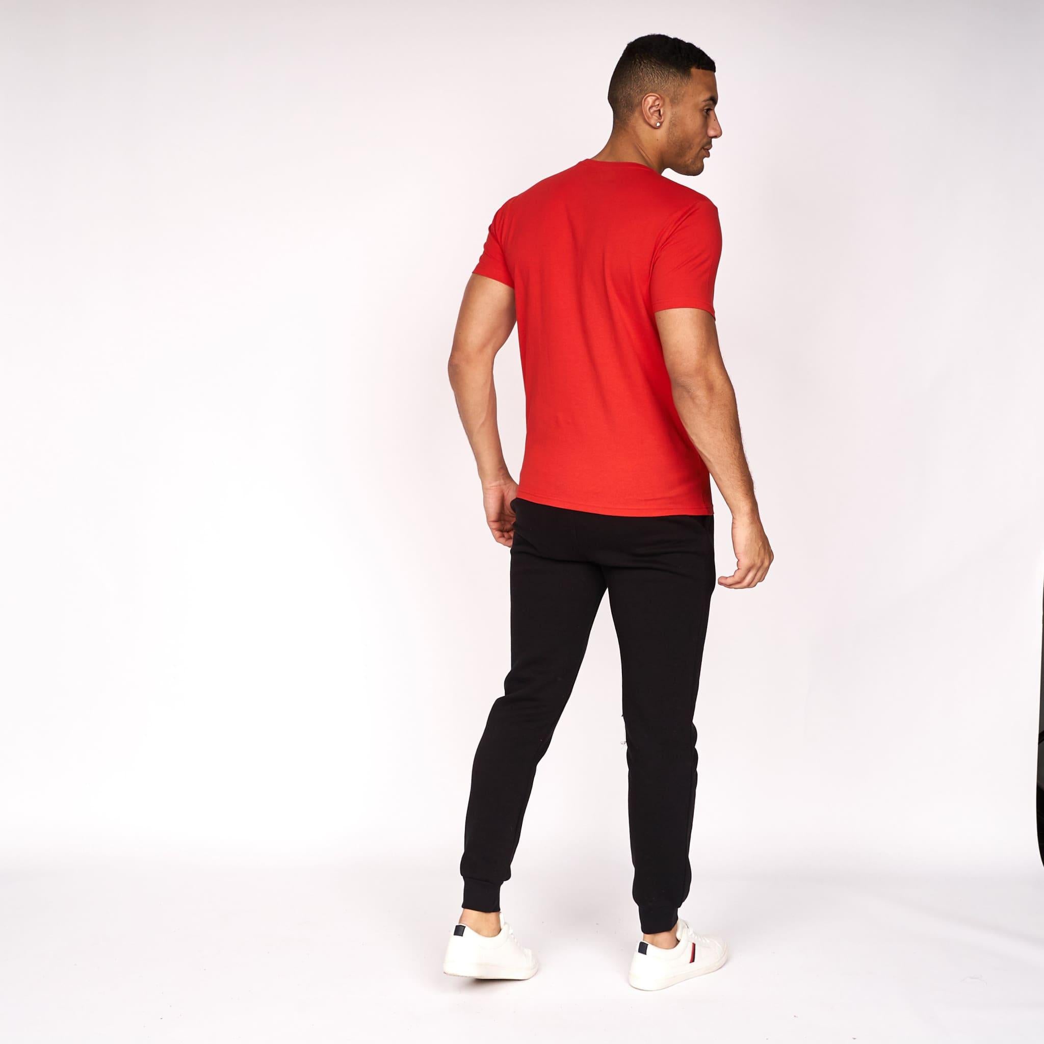 Traymax T-Shirts 5 pack Black/White/Red/Blue/Mustard