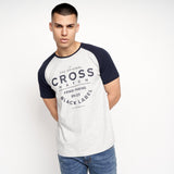 Crosshatch Mens Jimlars T-Shirt 2pk