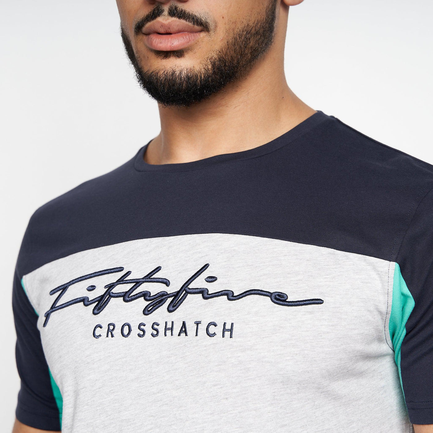 Crosshatch Mens Kneebury T-Shirt