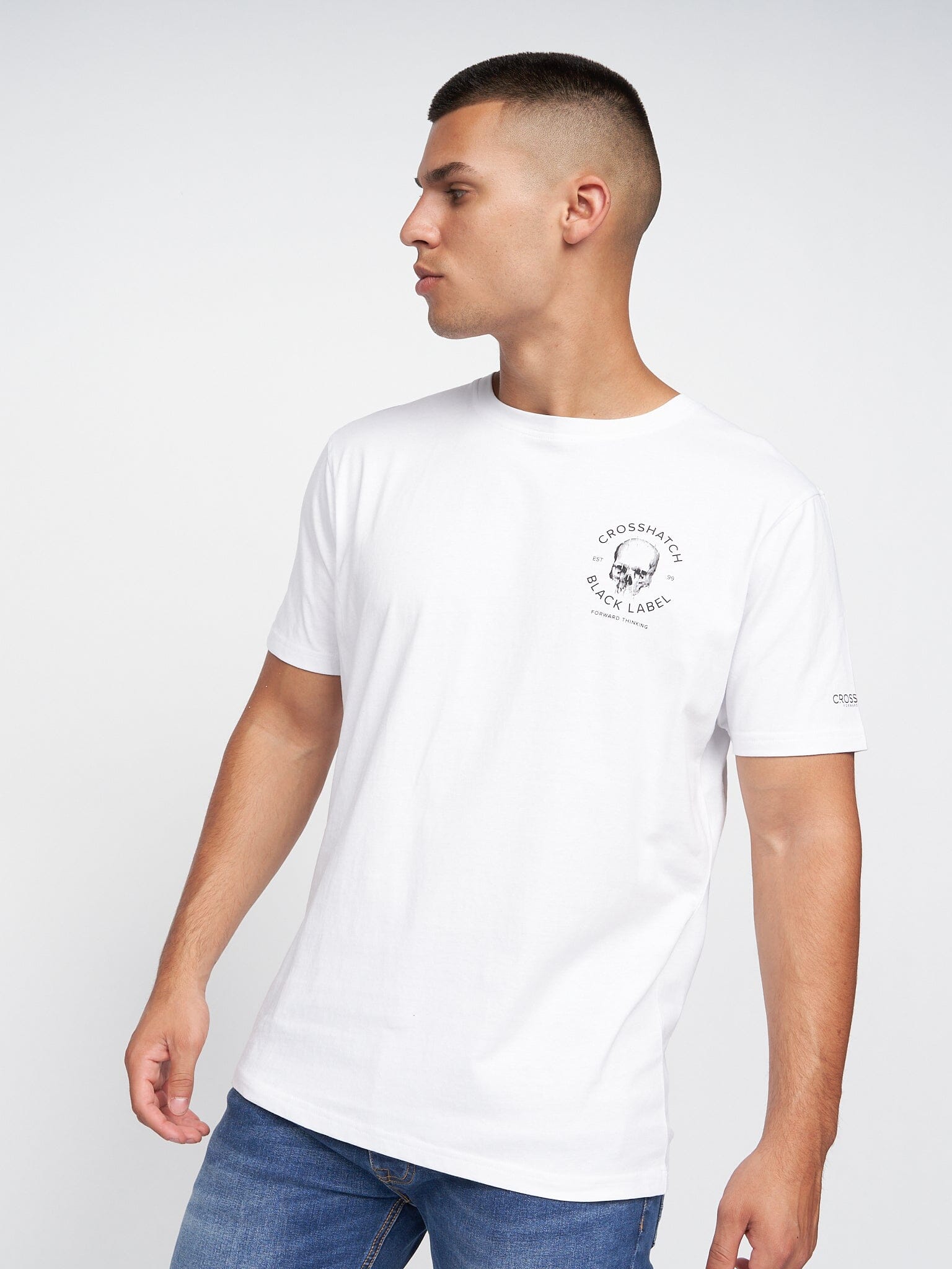 Skulfux T-Shirt 2pk Black/White