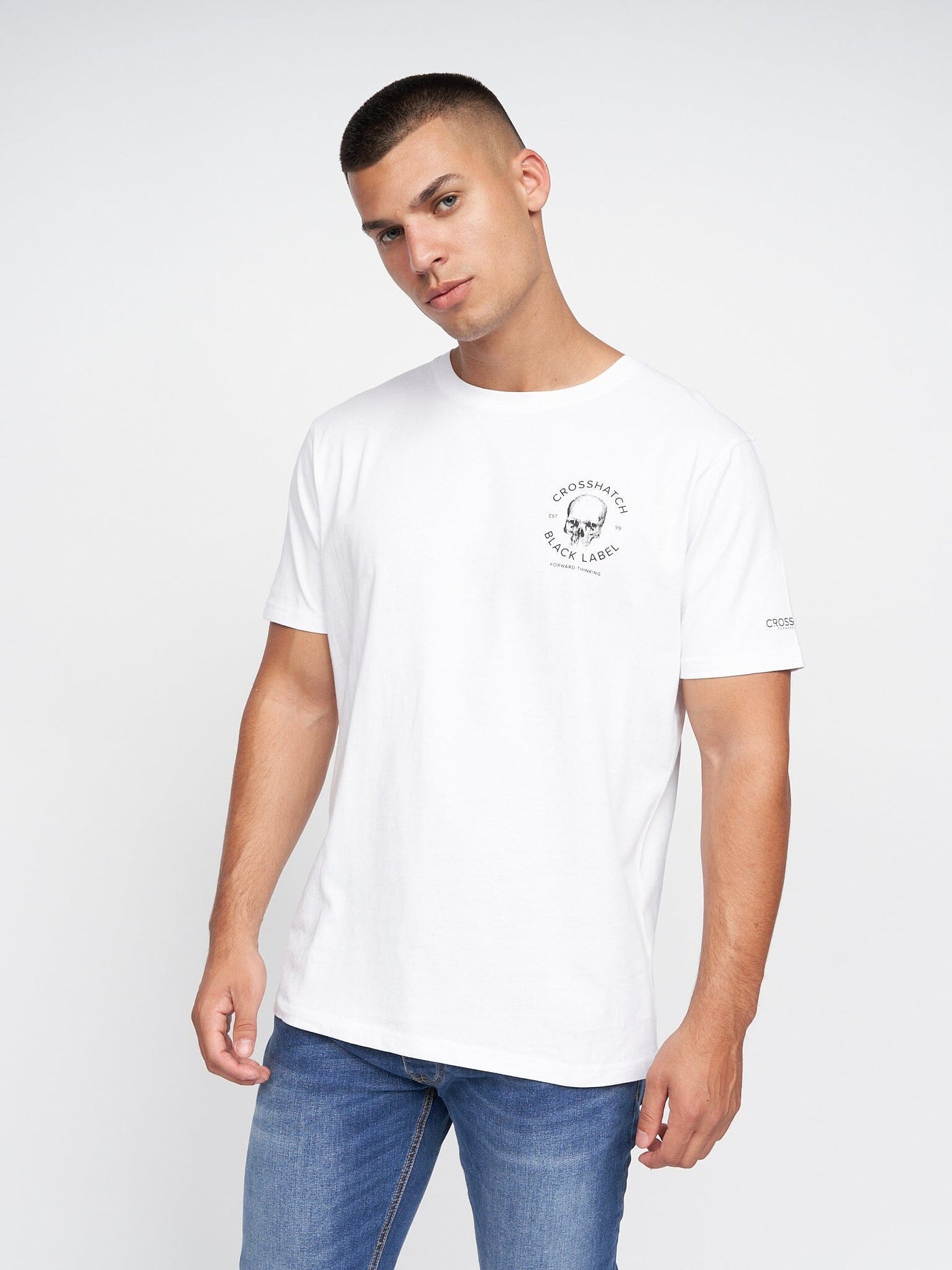 Skulfux T-Shirt 2pk Black/White
