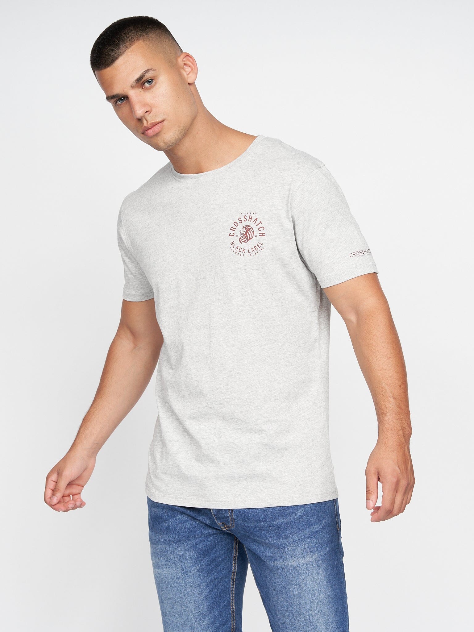 Oldskool T-Shirt 2pk Red/Grey