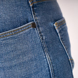Crosshatch Mens Wardley Tapered Jeans Light Wash