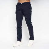 Crosshatch Mens Roysden Chinos Navy