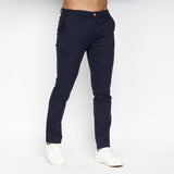 Crosshatch Mens Roysden Chinos Navy