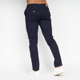 Crosshatch Mens Roysden Chinos Navy