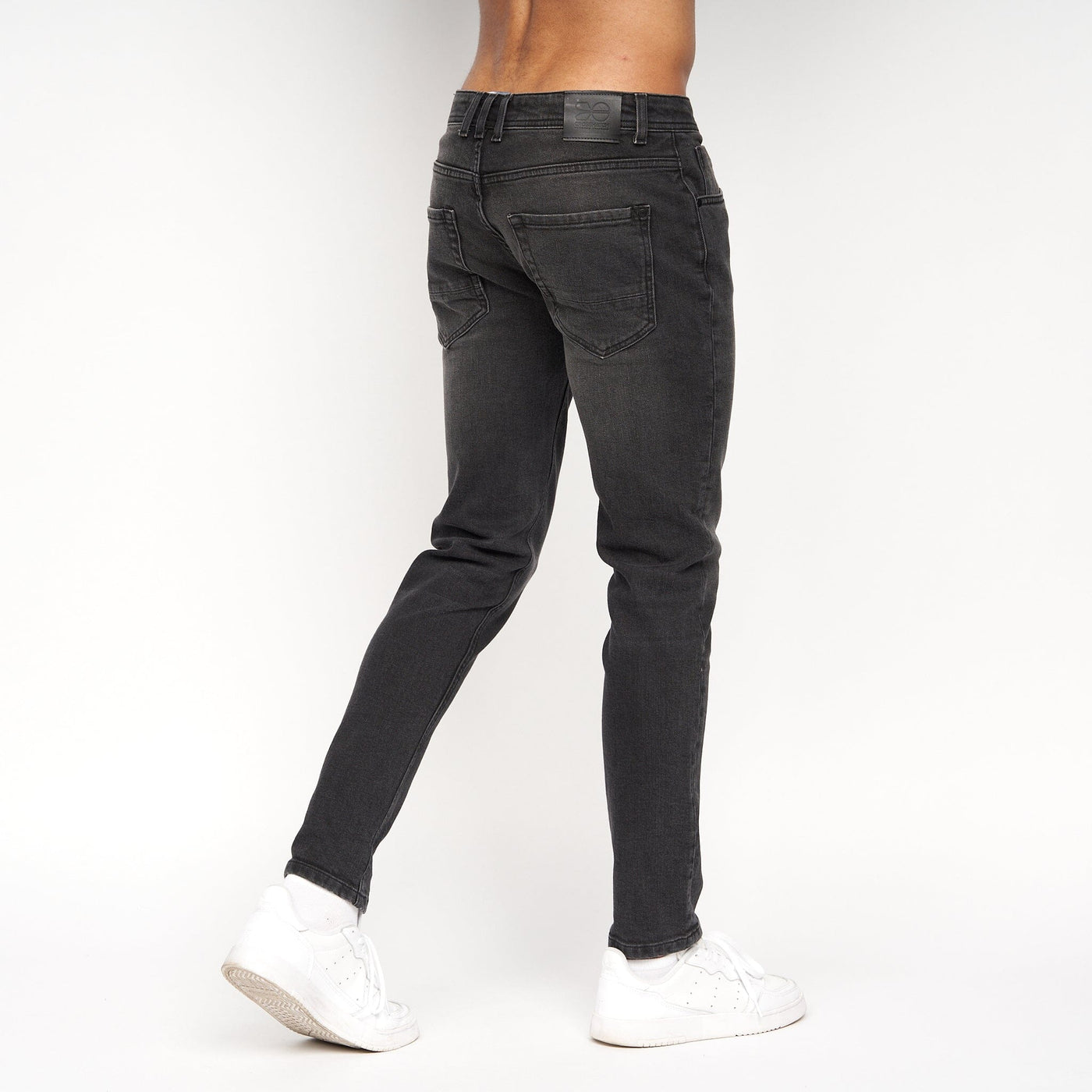 Crosshatch - Sheldons Slim Fit Jeans Black